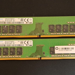 삼성 메모리 DDR4 2400t 16GB(8GB두개)