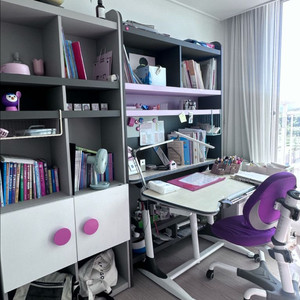 니스툴그로우 책상+전면책장+책장800+서랍장 판매합니다