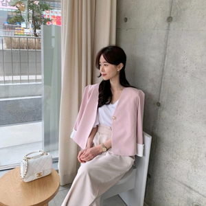 바이씨니 미친자켓 핑크