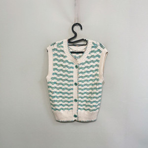 한섬 마인 2022 니트 조끼 90