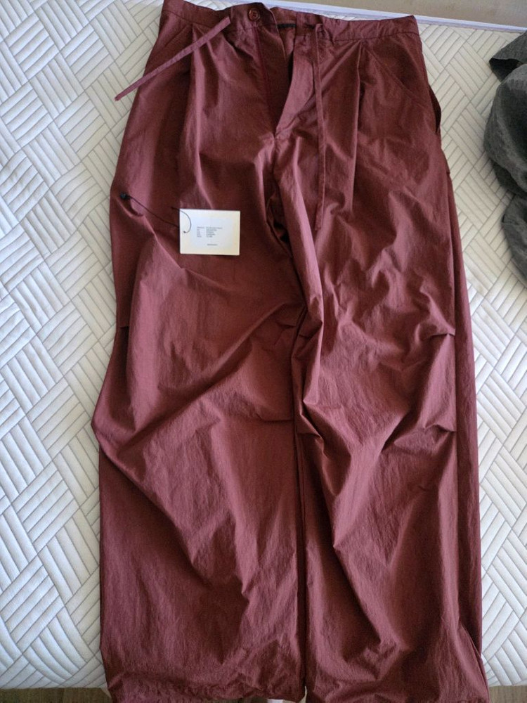 999휴머니티 나일론이지팬츠 2사이즈 마룬 이미지