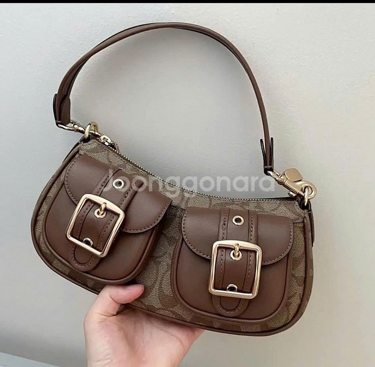 코치 에쉬톤 바케트 시그니처 숄더백CP114 typeB--0