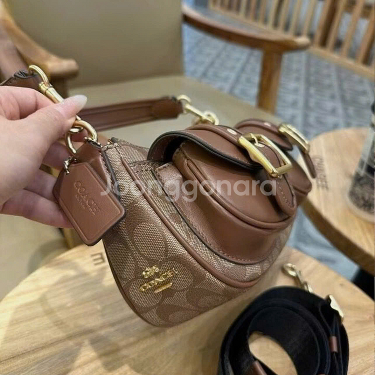 코치 에쉬톤 바케트 시그니처 숄더백CP114 typeB--4