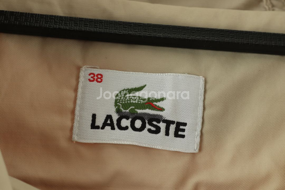 W(L) 라코스테 집업 바람막이 점퍼자켓 베이지--6