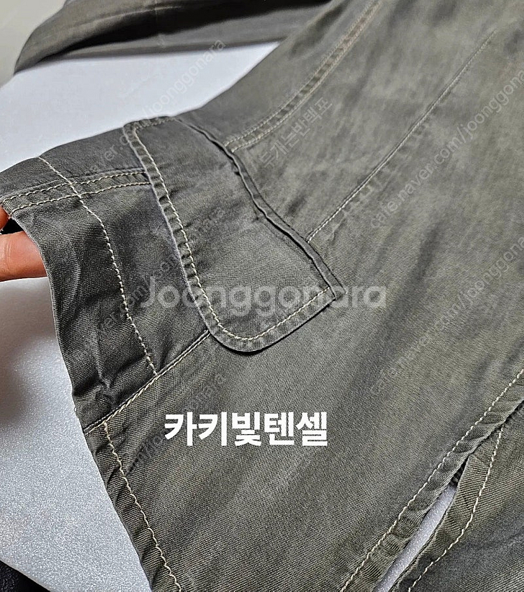 반택포 아떼 미착용 정품 데님자켓 텐셀 캐주얼자켓--8