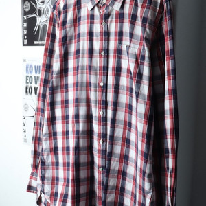 (L-XL) 타미힐피거 셔츠 남방 체크 아메카지