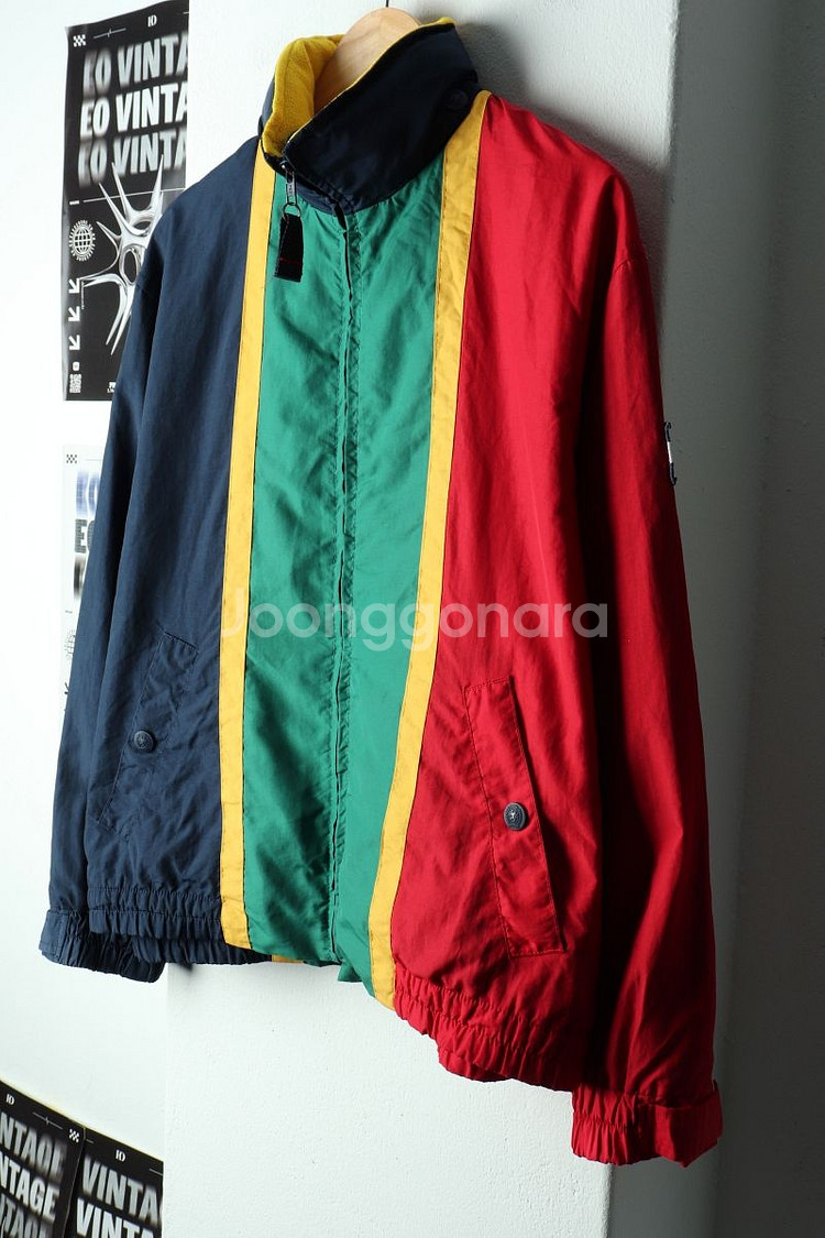 (L-XL) 타미힐피거 집업 바람막이 점퍼자켓--0