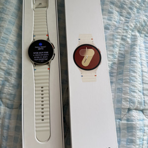 갤럭시워치7 크림 40mm 상태좋아요