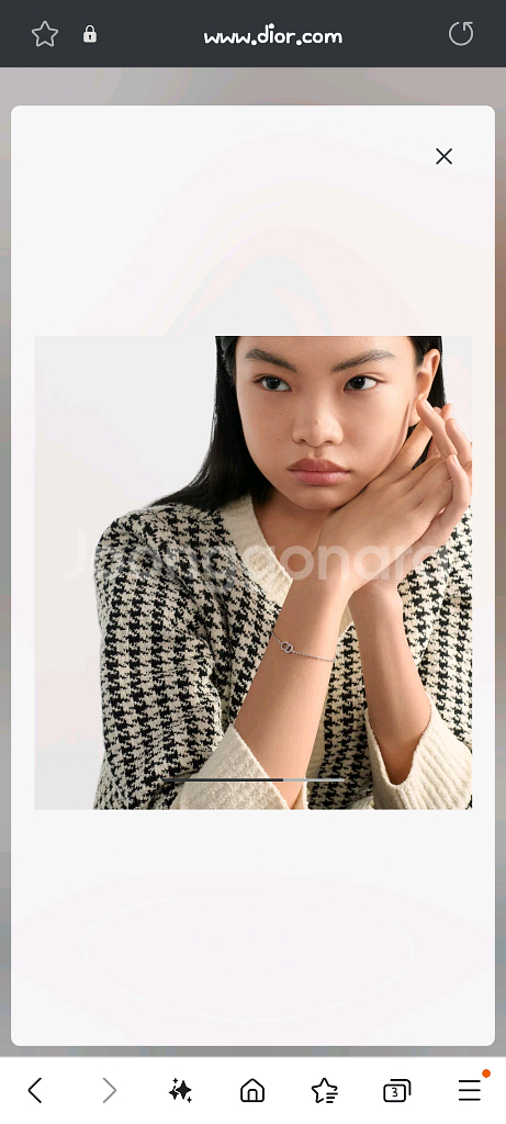 디올 Dior Clair D Lune 팔찌--0