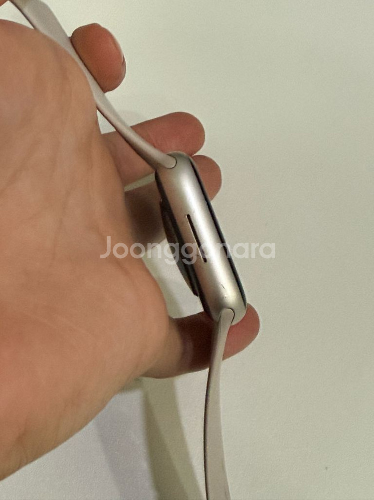 애플워치7 실버 45mm--1