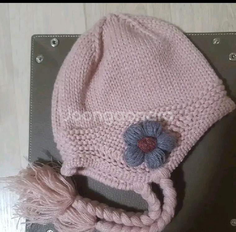 국산 유아 겨울모자--5