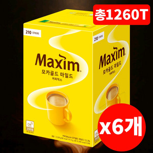 맥심모카골드커피믹스1260T 210TX6박스