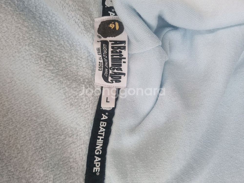 베이프 샤크더블후드 집업--4