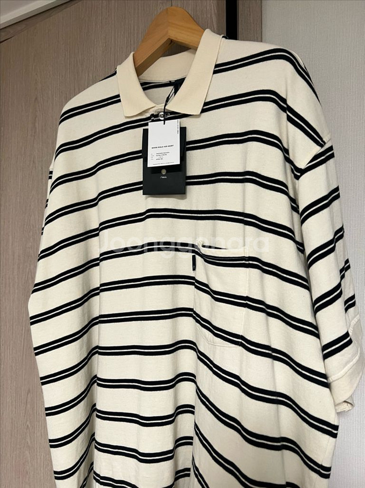 새상품,3사이즈) 25ss 모이프 WIDE POLO--0