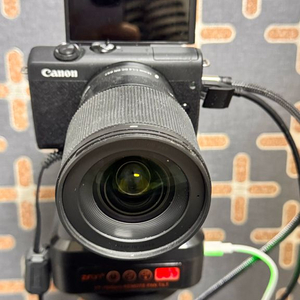 [급처] 캐논 EOS M200 +렌즈 F1.4 방송용카