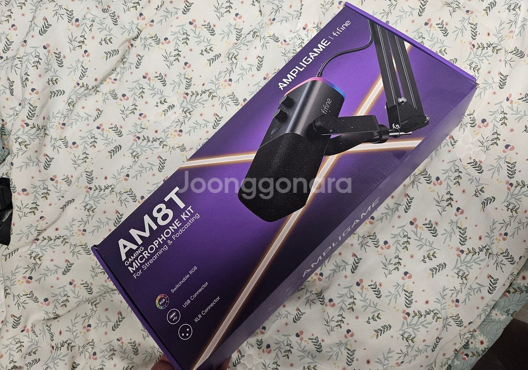 피파인 USB XLR 원터치 음소거 다이나믹 마이크--2