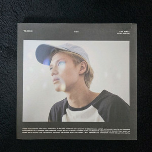 샤이니 태민 ACE 앨범 블랙