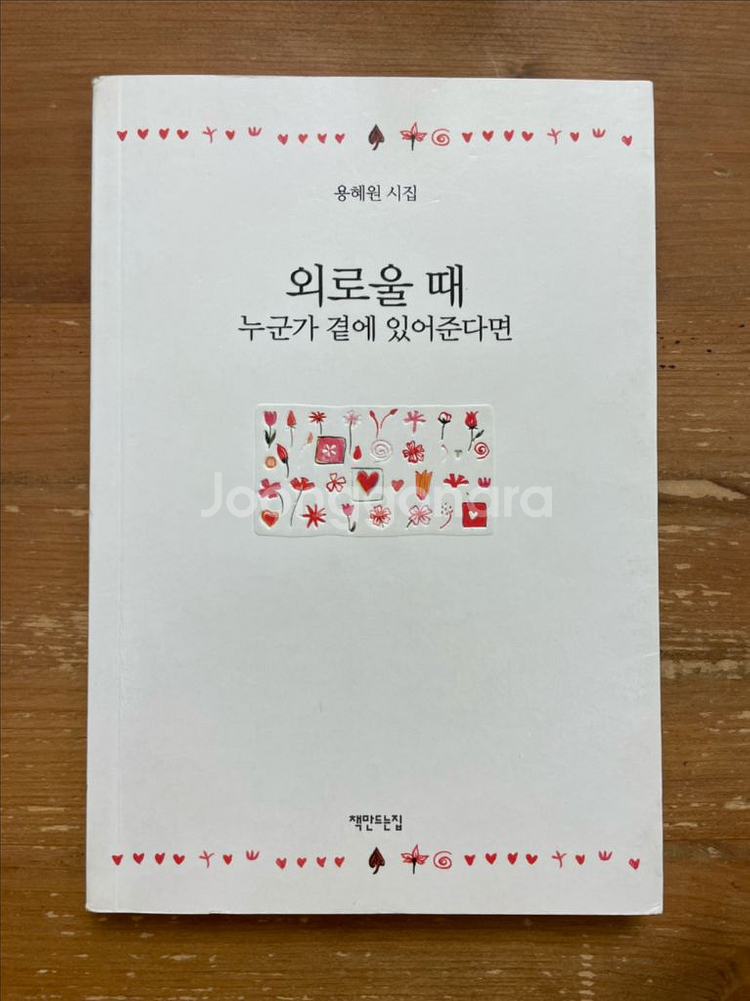 외로울 때 누군가 곁에 있어준다면 : 용혜원 시집--0