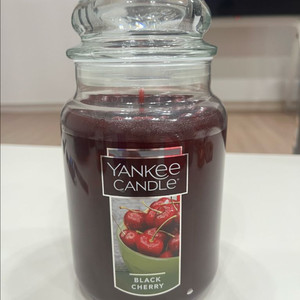 양키캔들 라지자 블랙체리 새상품