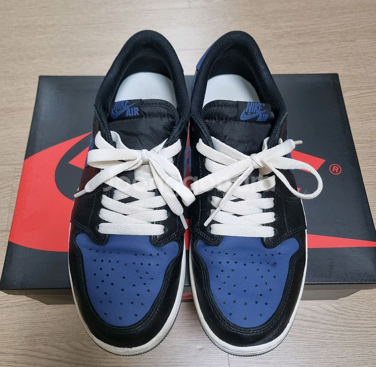 조던1로우 OG 미스틱네이비 상태좋은 중고 265사이즈--6