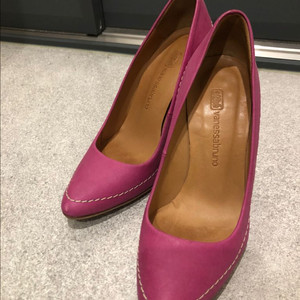 바네사브루노 핑크색 힐