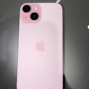 새상품급 아이폰15 핑크 128GB