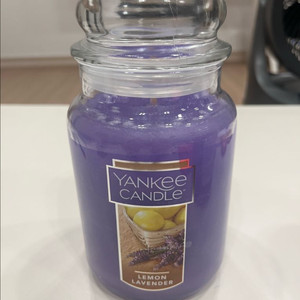 양키캔들 라지자 레몬라벤더 새상품