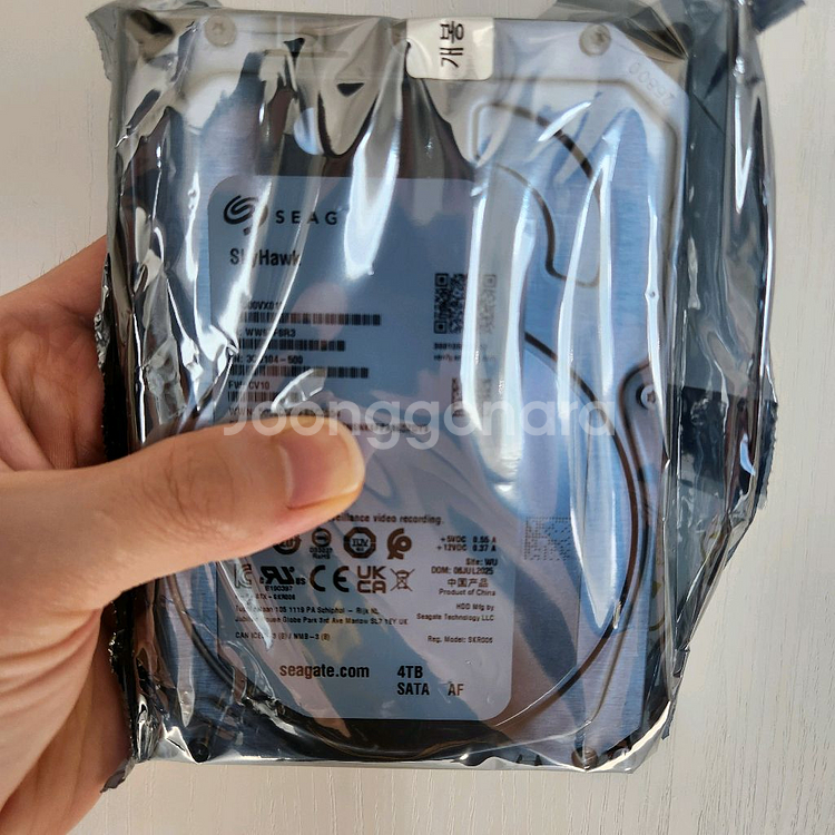시게이트 4테라 4TB HDD 미개봉 새상품 하드디스크--0