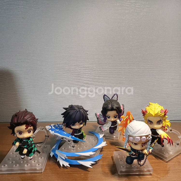 귀멸의칼날 넨도로이드 5종 일괄--0