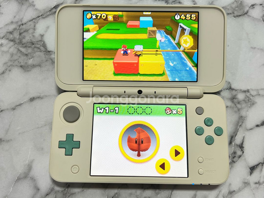 (A급) new 2ds xl 동물의 숲(튀동숲) 에디션--4