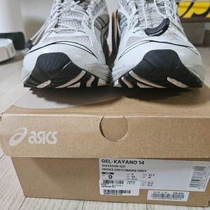 아식스 젤카야노14 스모크그레이 270 국내판 새상품