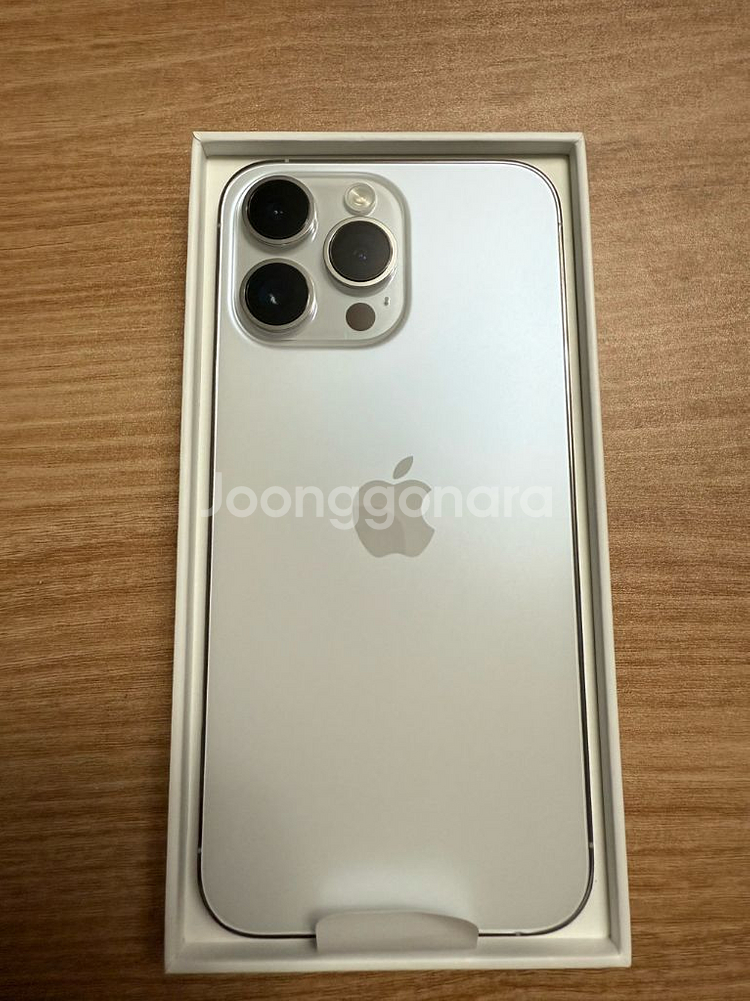 아이폰14 Pro Max 256GB 실버 리퍼 미사용--16