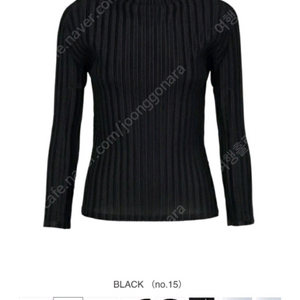 플리츠플리즈 베이직 립플리츠 블랙03 사이즈