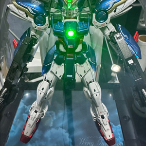 rg 윙건담 도색 및led 윙 이펙트