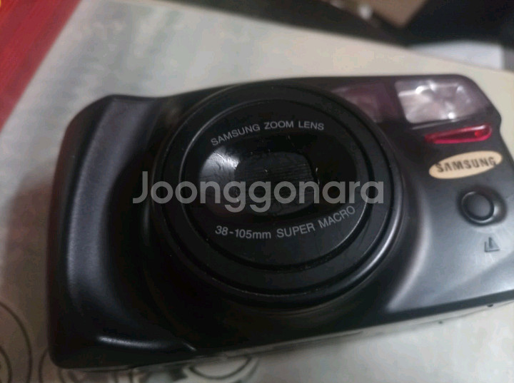 중고 삼성 퍼지 줌 1050 필림카메라입니다--0