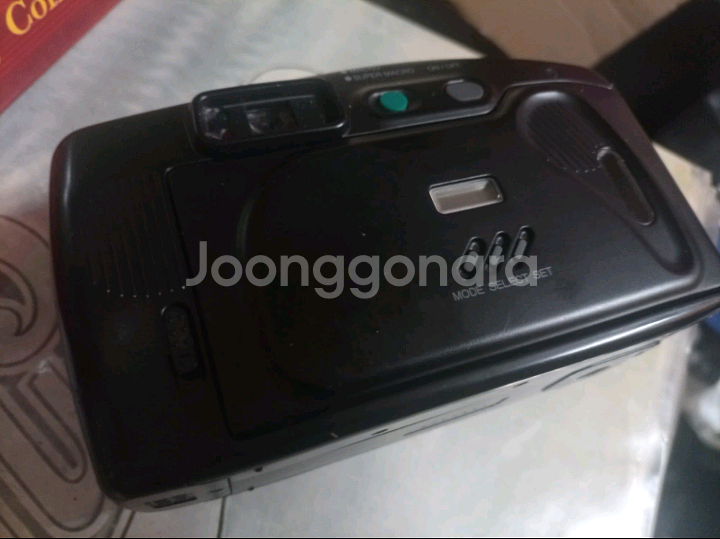 중고 삼성 퍼지 줌 1050 필림카메라입니다--2