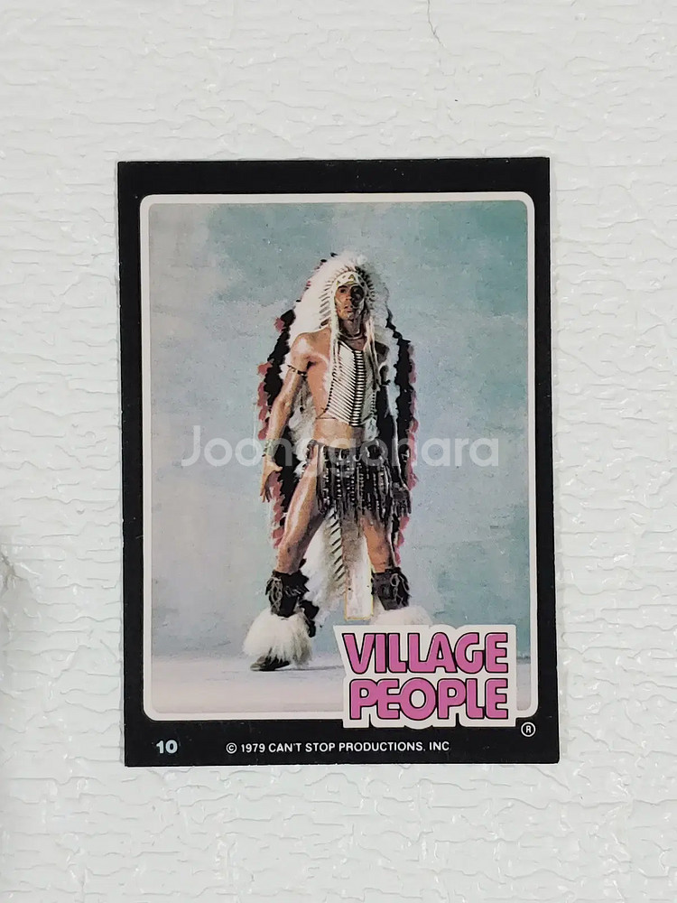 록 밴드 카드 6장 (빌리지 피플,키스, 퀸)--3