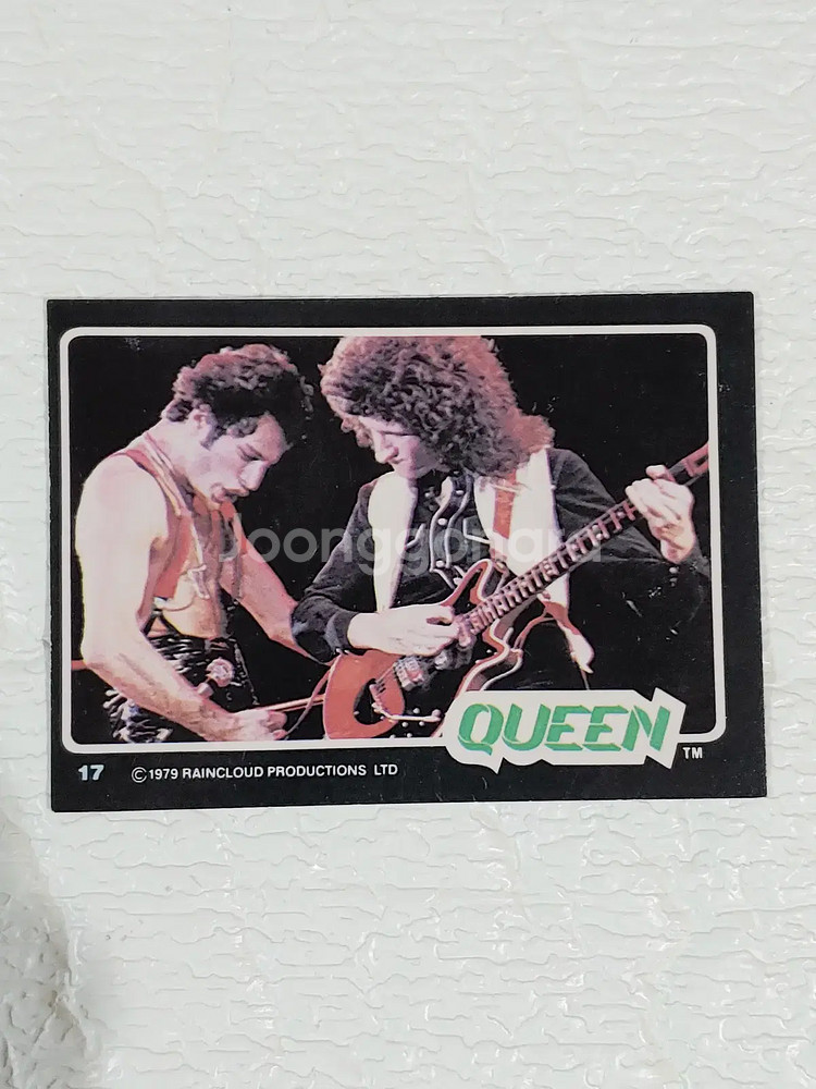 록 밴드 카드 6장 (빌리지 피플,키스, 퀸)--7