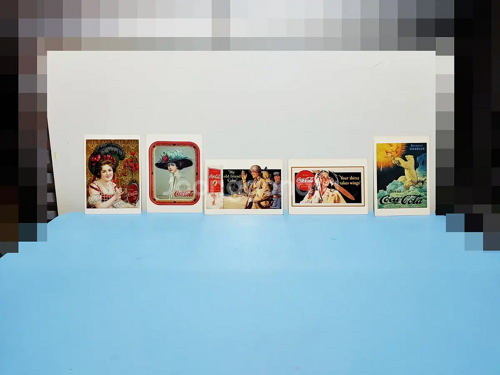 1990년대 코카콜라 엽서--0