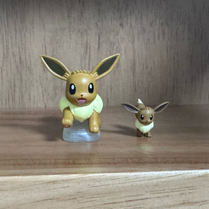 (급쳐) 포켓몬스터 이브이 스케일월드 및 가챠 피규어