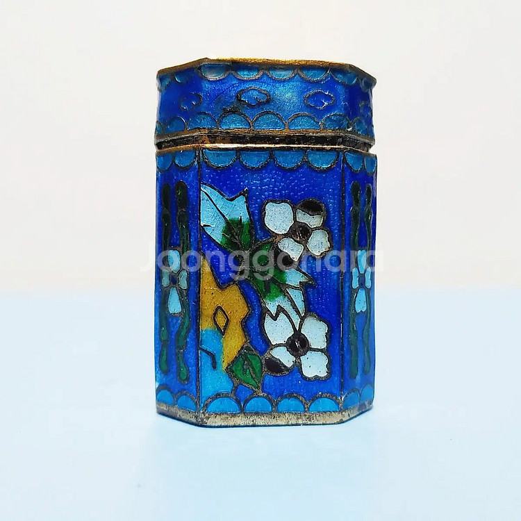 칠보 청동 성냥갑--0