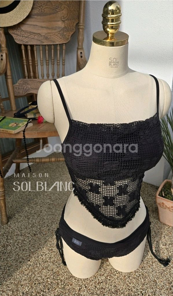 솔블랑 폴웨어 와이키키 블랙 S--0