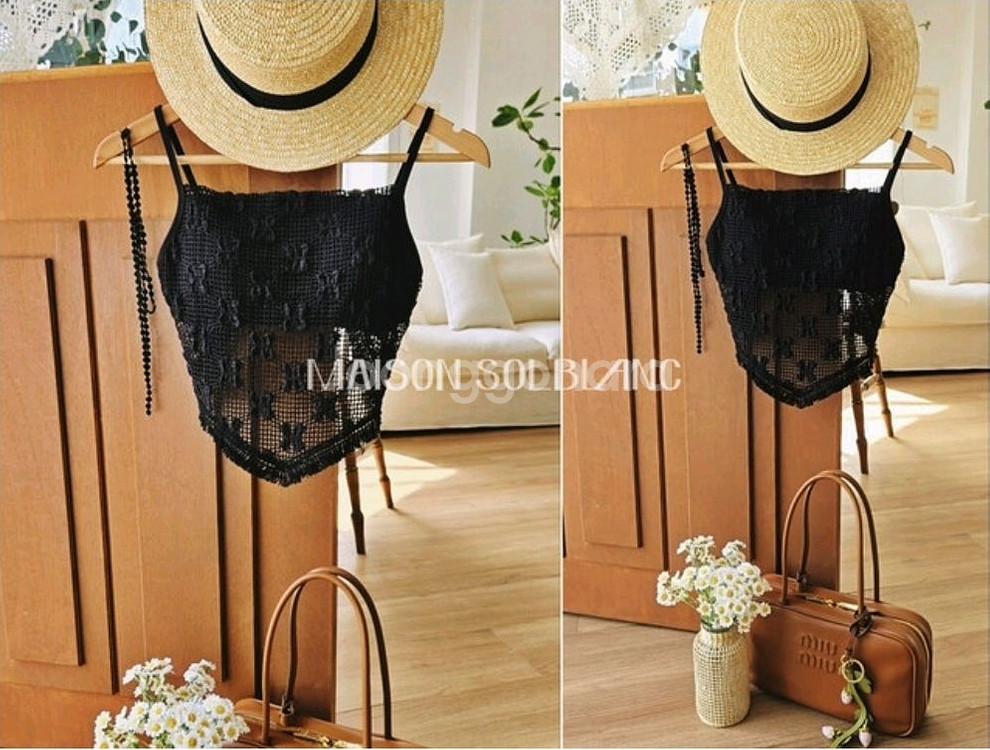 솔블랑 폴웨어 와이키키 블랙 S--2