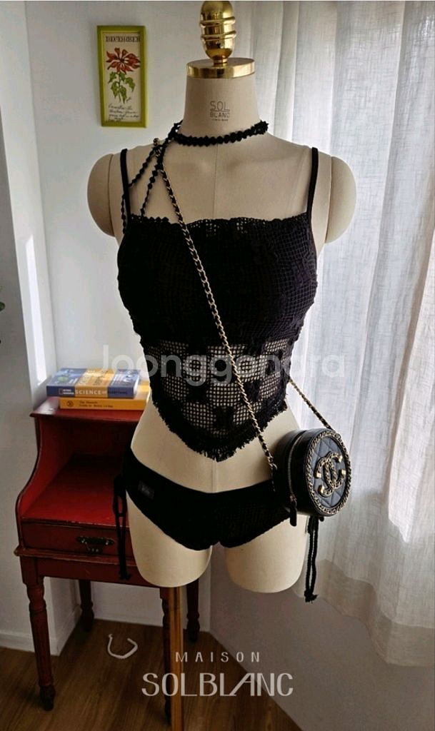 솔블랑 폴웨어 와이키키 블랙 S--8