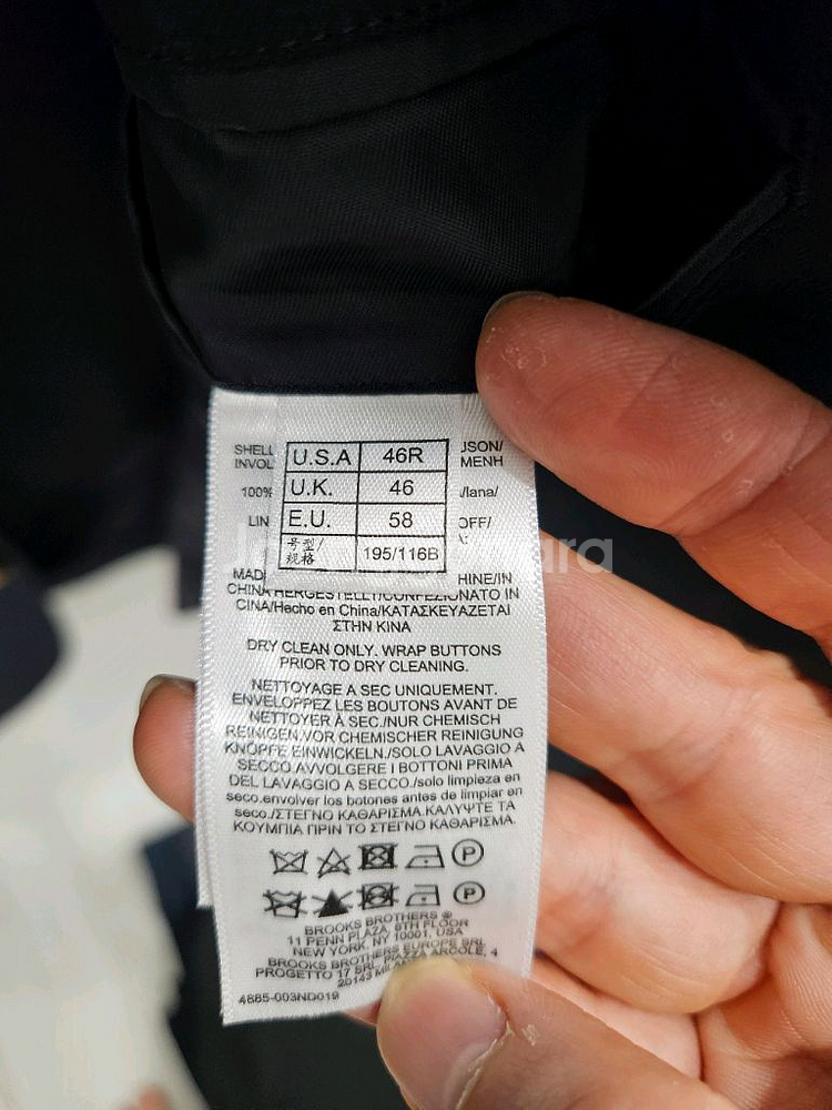 브룩스브라더스 금장블레이져--4