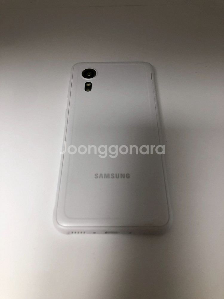 갤럭시 X커버5 화이트 깔끔 기기 판매(88731)--1