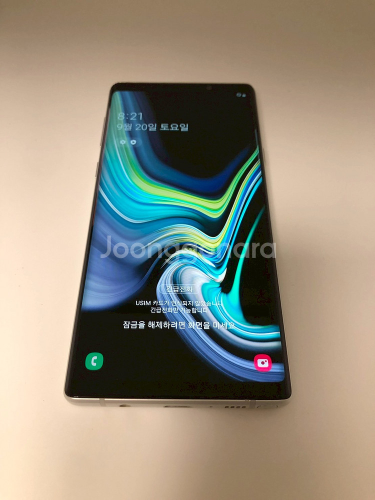 갤럭시 노트9 화이트 기기 판매(86410)--0