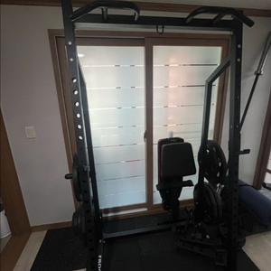 홈짐(스쿼트랙,바벨봉,중량원판,벤치) 판매