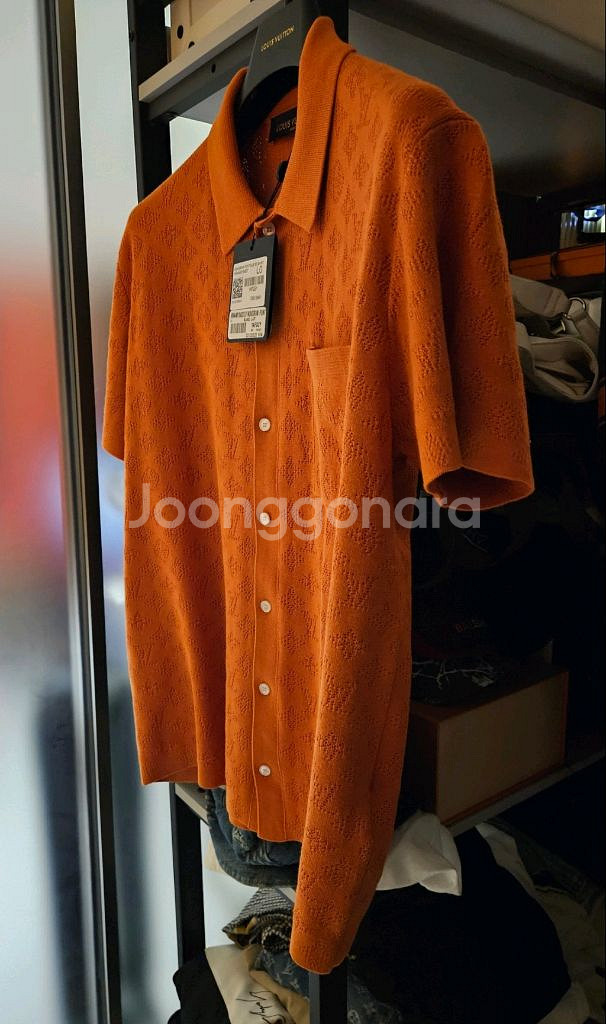 루이비통 모노그램 포인텔 셔츠--0