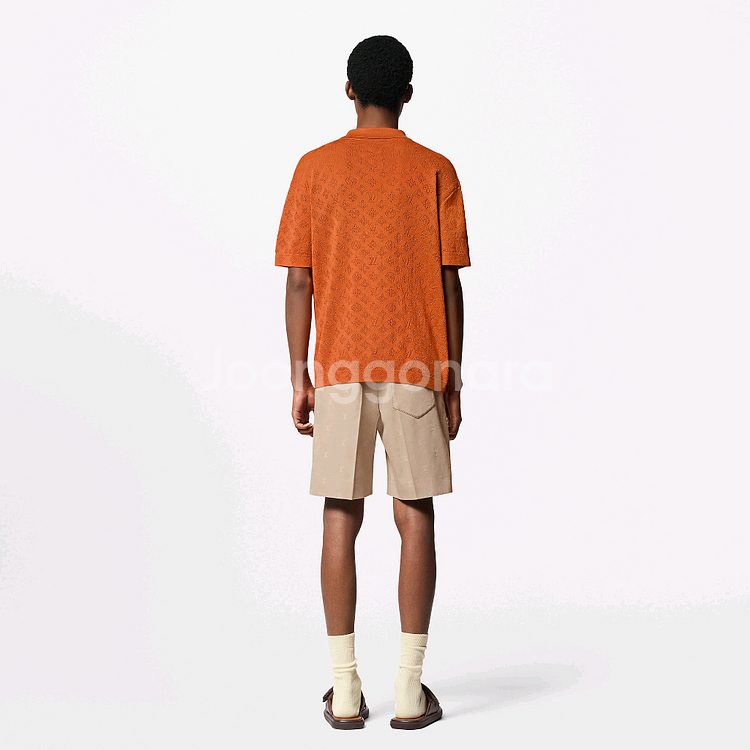 루이비통 모노그램 포인텔 셔츠--4